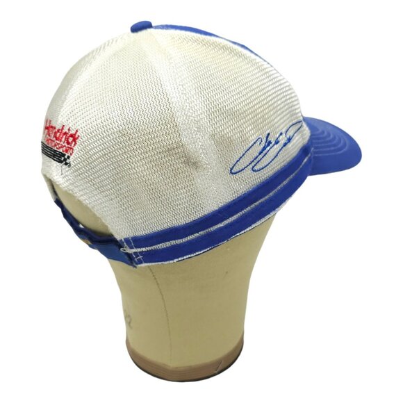 NAPA Racing NASCAR #24 Chase Elliott Hendrick Mesh Strapback Cap Double Stripe - Picture 15 of 15